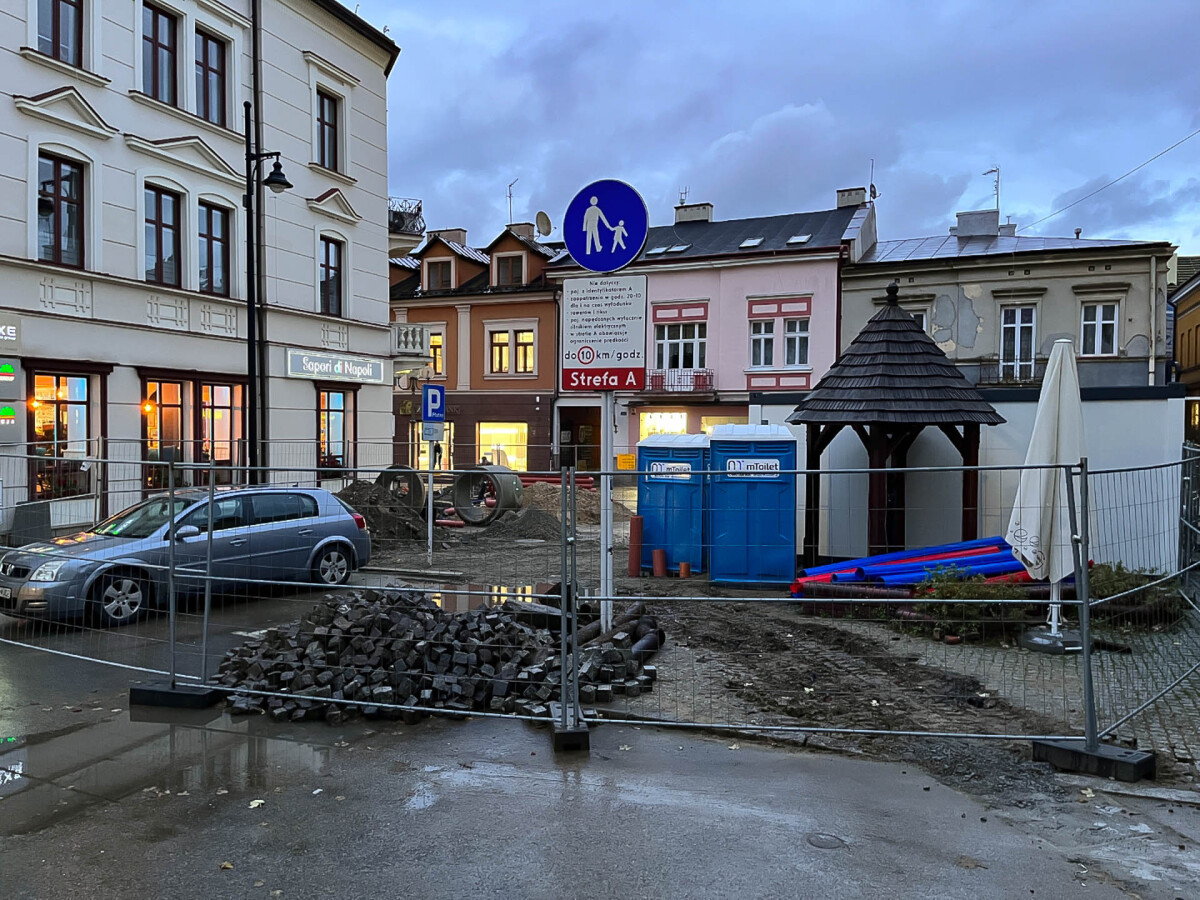Przebudowa ul. Grunwaldzkiej w Rzeszowie [listopad 2023]